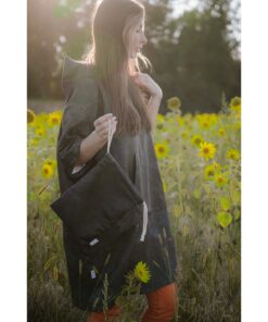 Mikropluošto pončas Skilsas Juodasis akmuo, 60 x 60 cm