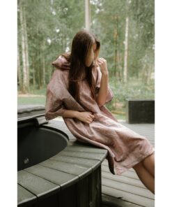 Mikropluošto pončas Skilsas Rudas Dvelksmas, 70 x 80 cm