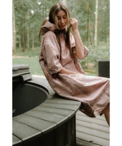 Mikropluošto pončas Skilsas Rudas Dvelksmas, 80 x 110 cm