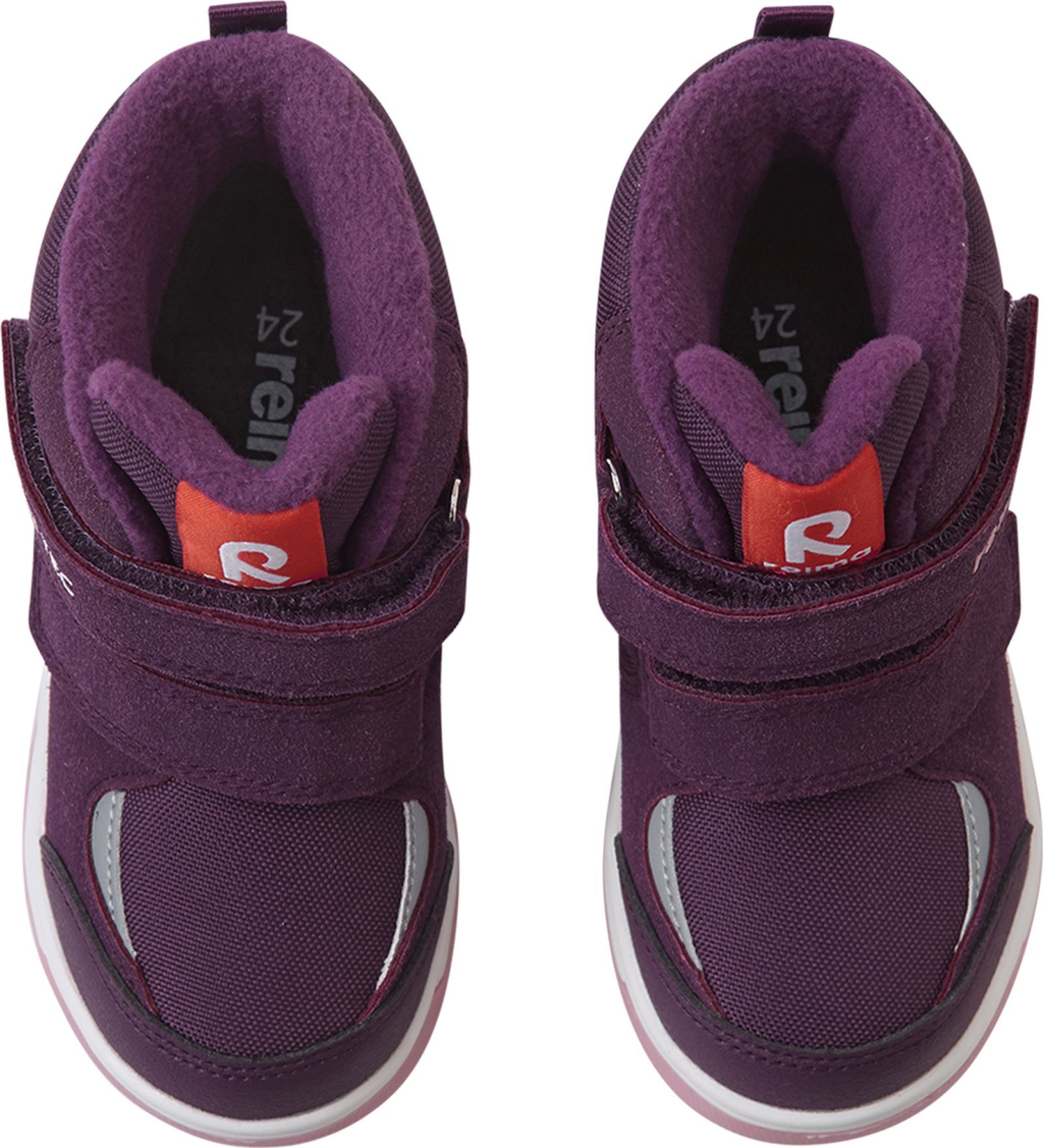 REIMA Qing 5400026A žieminiai batai vaikams 5 Ankle boots REIMA Qing 5400026A Deep purple For Kids