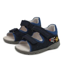 Ponte20 Mėlynos basutės 22-27 d. DA051749A. Batai vaikams. Tvirtas užkulnis