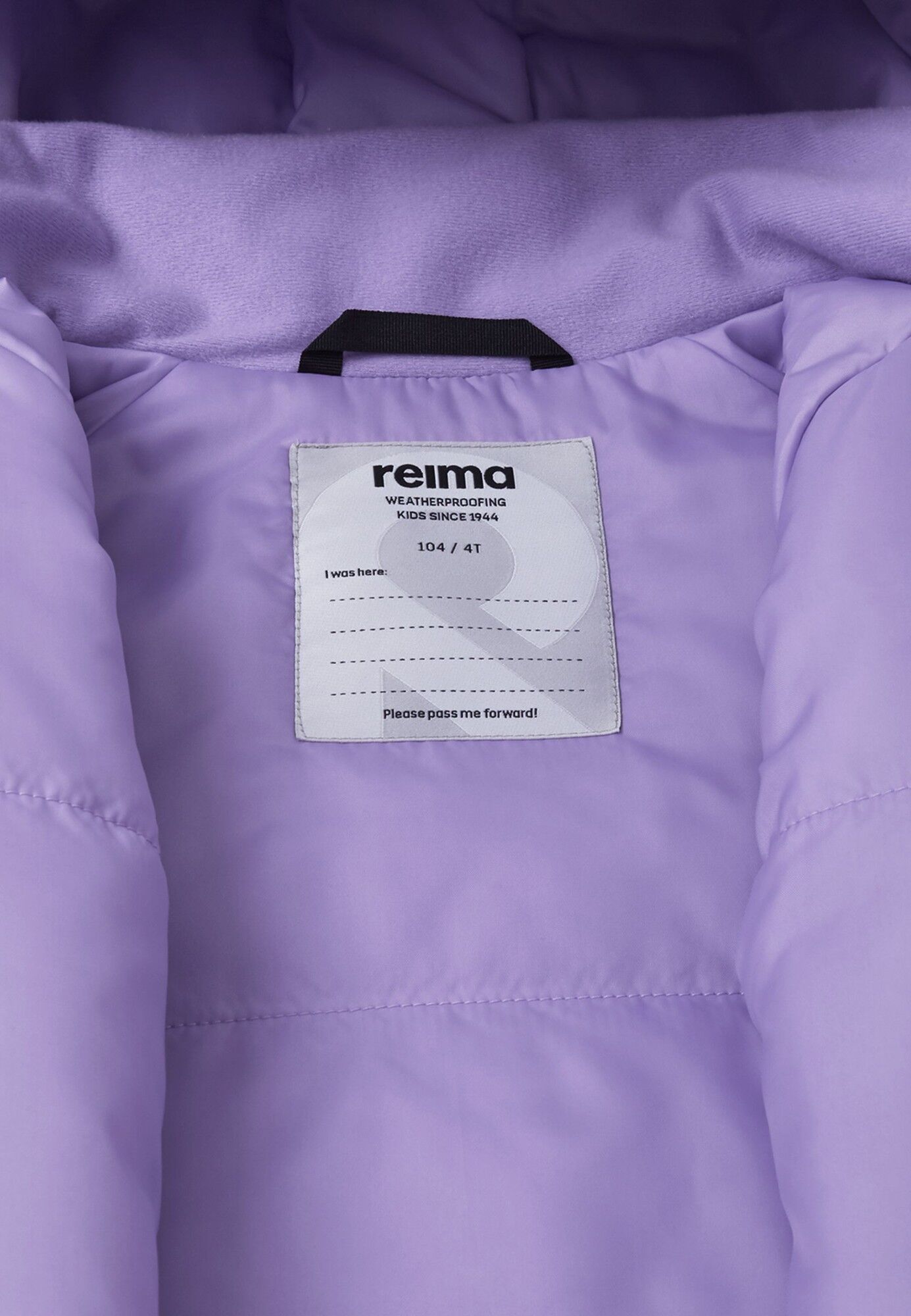 REIMA Raisio Blooming Lilac striukė vaikams 9 Clothes