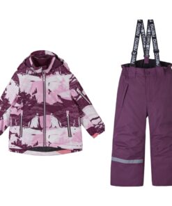 REIMA žieminis dviejų dalių komplektas (striukė + kelnės) - Deep Purple