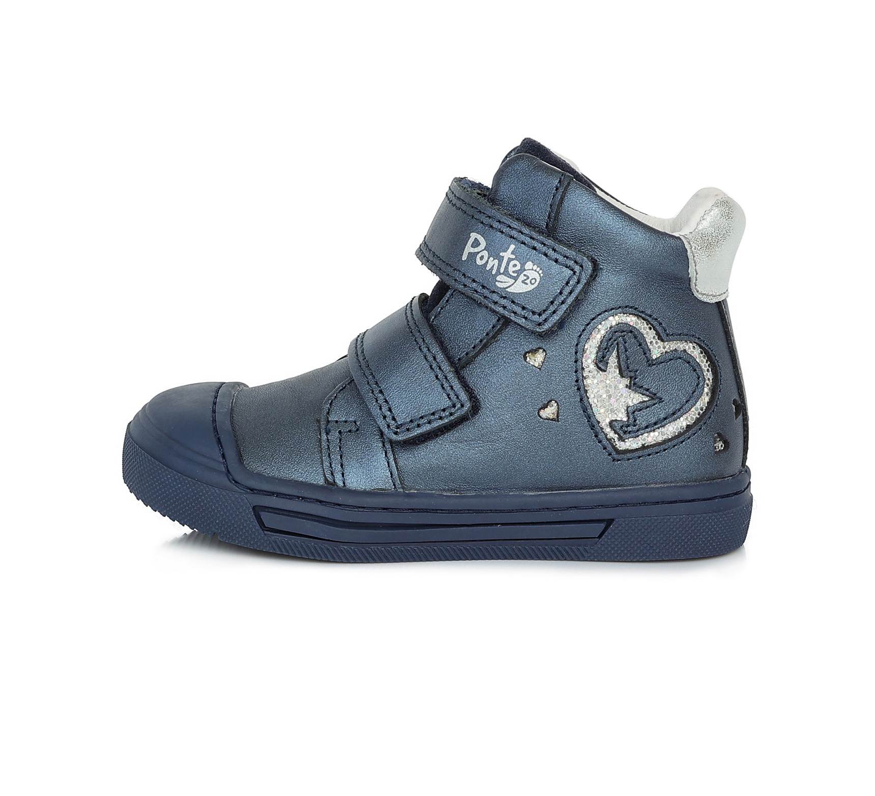 Ponte20 Mėlyni batai 22-27 d. DA031792A. Batai vaikams 3 Ponte20 Mėlyni batai 22-27 d. DA031792A. Batai vaikams. Tvirtas užkulnis