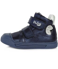 Ponte20 Mėlyni batai 22-27 d. DA031132. Batai vaikams. Tvirtas užkulnis