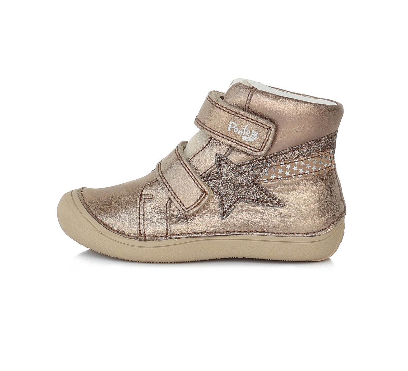 Ponte20 Auksinės spalvos batai 30-35 d. DA031428AL. Batai vaikams 3 Ponte20 Auksinės spalvos batai 30-35 d. DA031428AL. Batai vaikams. Tvirtas užkulnis