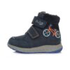 Ponte20 Mėlyni batai su pašiltinimu 22-27 d. DA031994. Batai vaikams. Tvirtas užkulnis