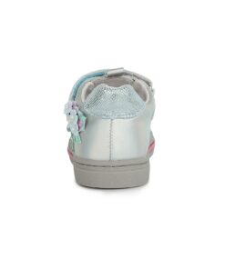 Ponte20 Sidabriniai batai 23-27 d. DA03-1-398A. Batai vaikams. Tvirtas užkulnis