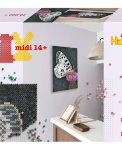 edukaciniai zaislai. Lavinamieji zaislai. HAMA . HAMA ART kūrybinis karoliukų rinkinys BUTTERFLY