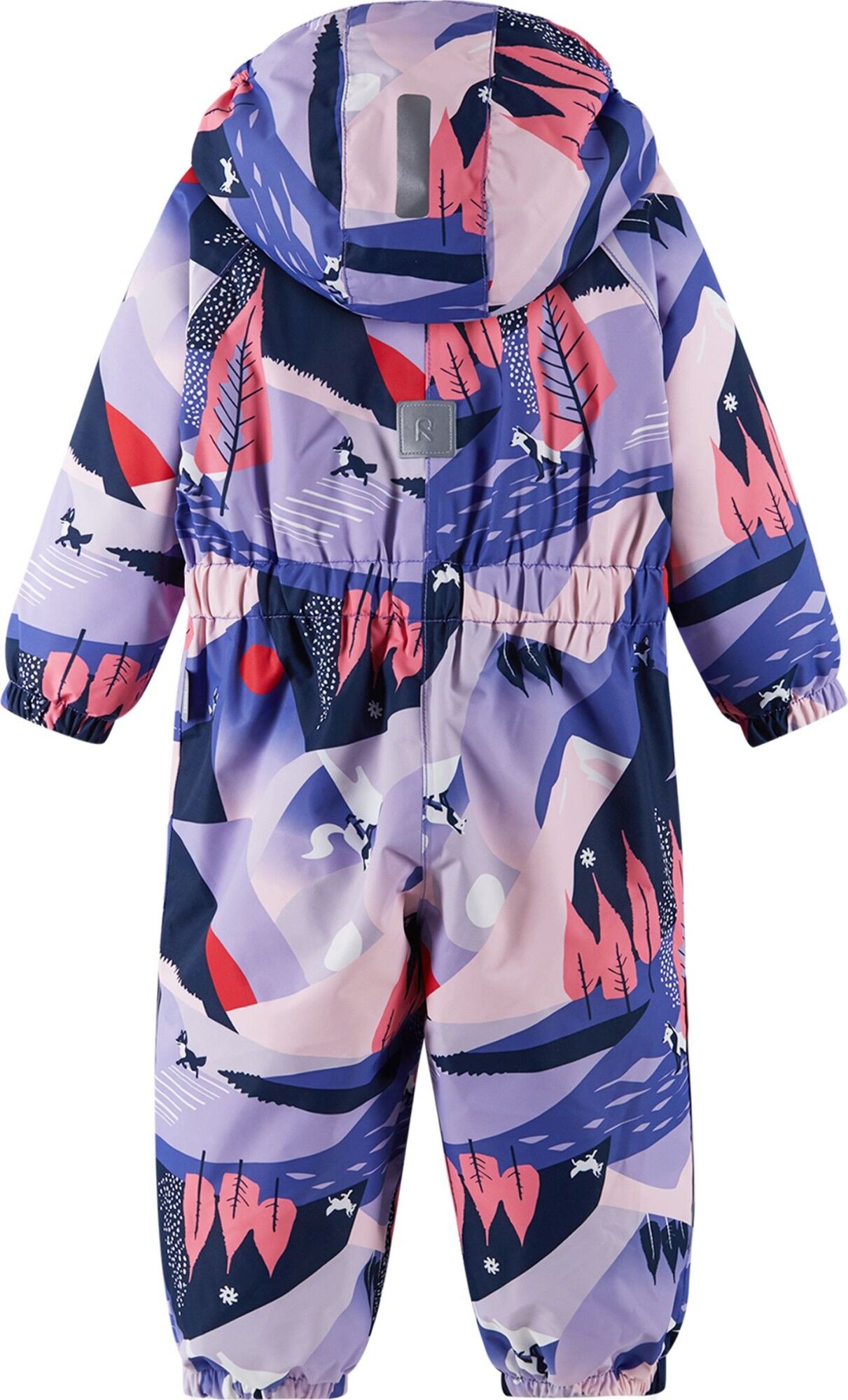 REIMA Puhuri 5100116B kombinezonas vaikams 4 Overalls REIMA Puhuri 5100116B Breezy Violet For Kids