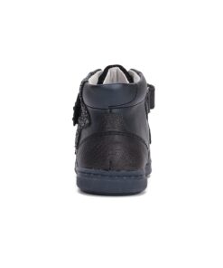 Ponte20 Juodi batai 28-33 d. DA06-4-2986AL. Batai vaikams. Tvirtas užkulnis