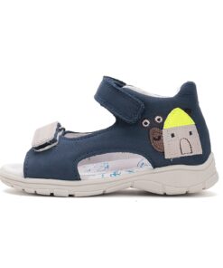 Ponte20 Mėlynos basutės 22-27 d. DA05-5-1296. Batai vaikams. Tvirtas užkulnis