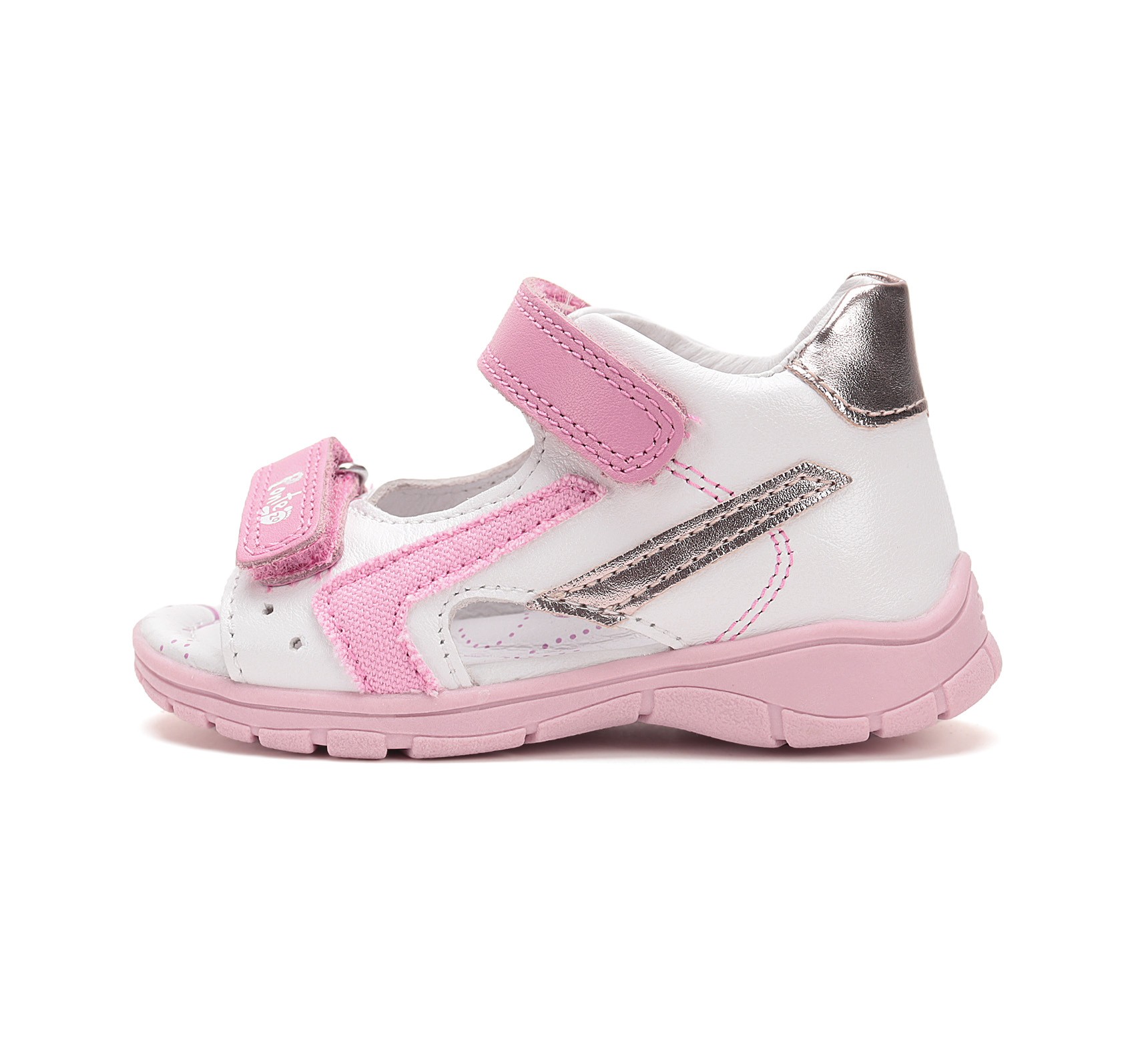 Ponte20 Baltos basutės 22-27 d. DA05-5-1733B. Batai vaikams. Tvirtas užkulnis