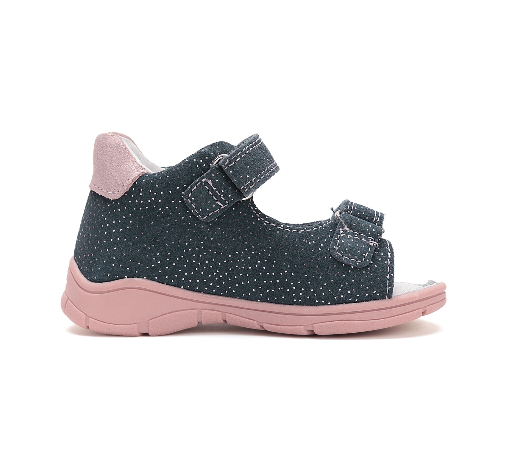 Ponte20 Mėlynos basutės 22-27 d. DA05-5-1733C. Batai vaikams. Tvirtas užkulnis