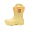 Ponte20 Geltoni guminiai batai su išimama kojine 20-31 d. I106-52295. Batai vaikams. Tvirtas užkulnis