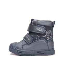 Ponte20 Mėlyni vandeniui atsparūs batai 28-33 d. DA06-5-2829L. Batai vaikams. Tvirtas užkulnis