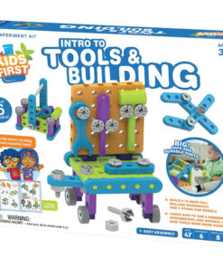 edukaciniai zaislai. Lavinamieji zaislai. KOSMOS . KIDS FIRST mokslinis rinkinys Tools and Building