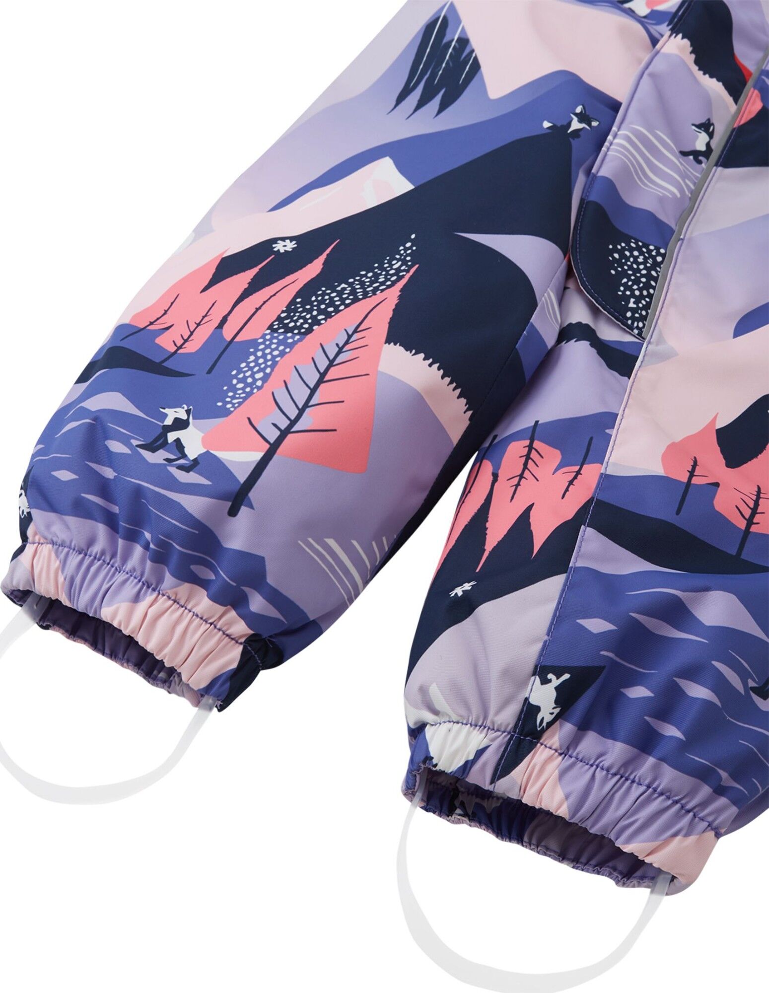 REIMA Puhuri 5100116B kombinezonas vaikams 7 Overalls REIMA Puhuri 5100116B Breezy Violet For Kids