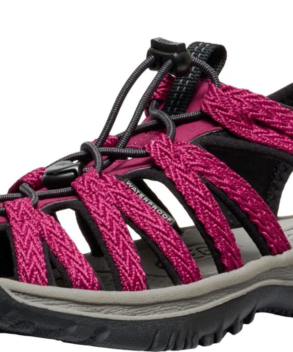 Alternative view of Keen WHISPER WOMEN moteriškos basutės Beaujolais/Black