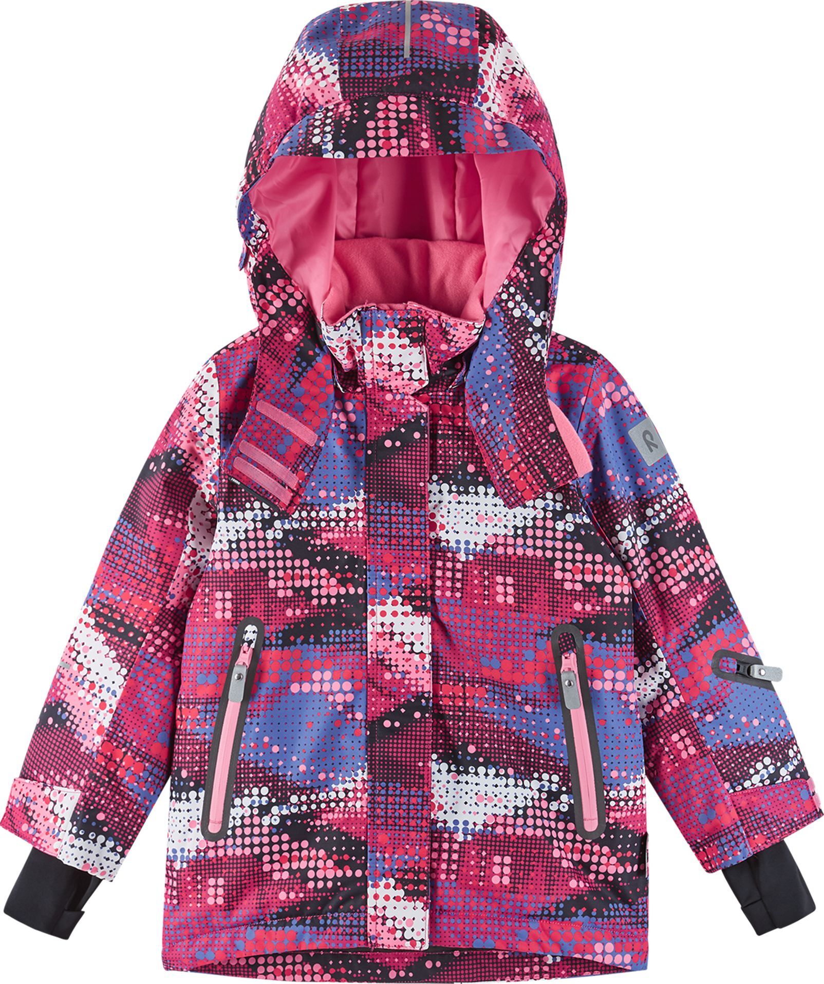 REIMA Kiiruna 5100084B striukė vaikams 4 Jackets REIMA Kiiruna 5100084B Rosy Berry For Kids