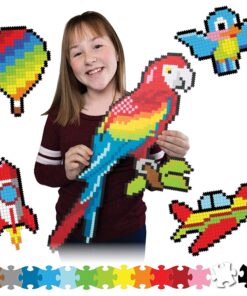 edukaciniai zaislai. Lavinamieji zaislai. FatBrainToys . Jixelz 1500 detalių dėlionė - Aukštyn į orą