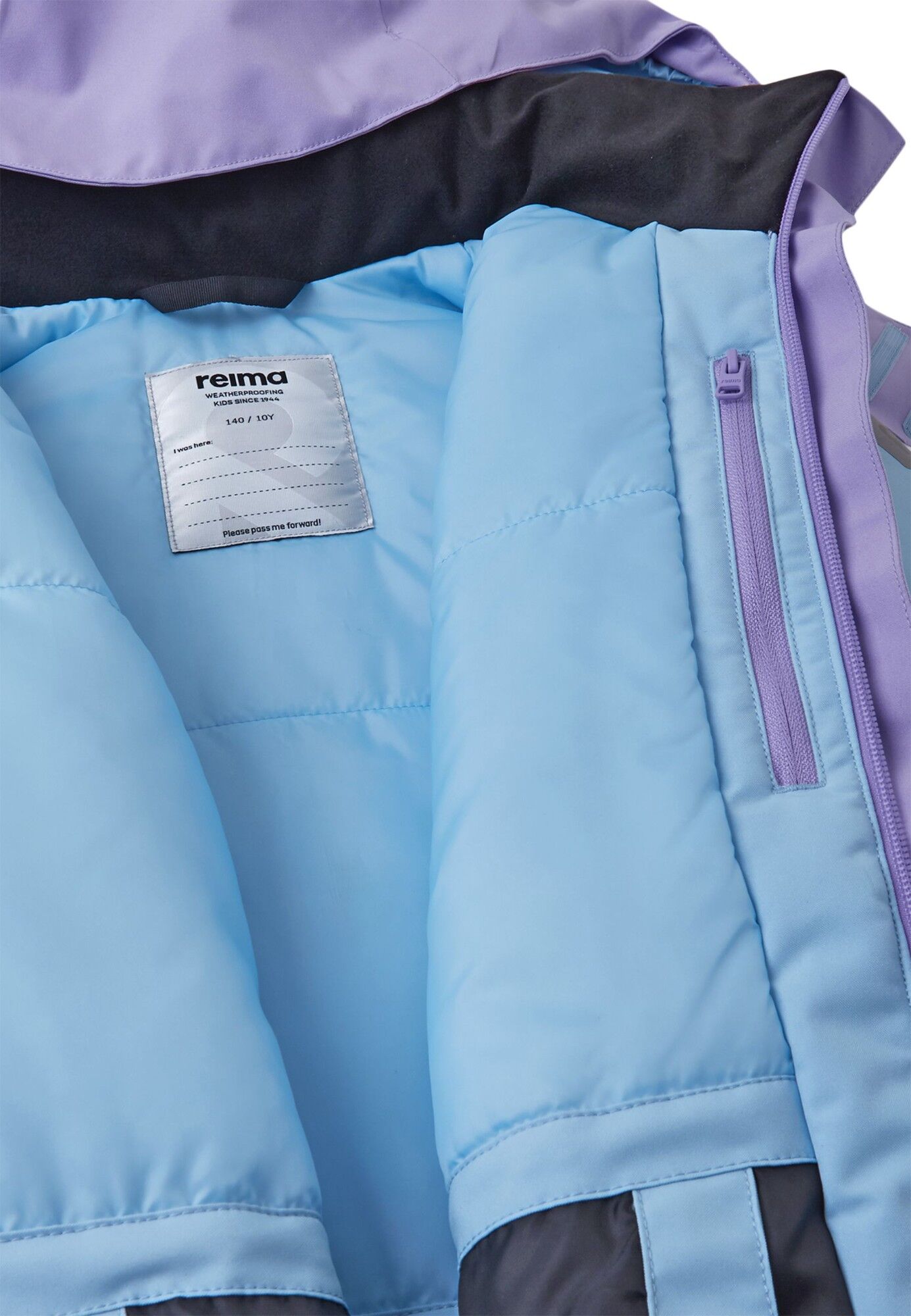 REIMA Alaniva 5100392A Frozen Blue 630A striukė vaikams 9 Clothes