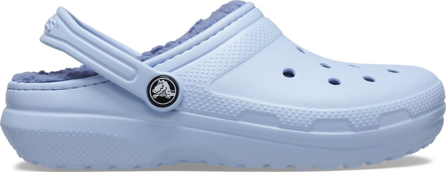 Crocs Classic Lined Clog Kid's Blue Calcite vaikiškos klumpės 8 Clogs Crocs™ Classic Lined Clog Kid's Blue Calcite For Kids