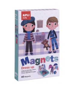 edukaciniai zaislai. Lavinamieji zaislai. Apli Kids . Magnetinis žaidimas-dėlionė „Apsirenkime”