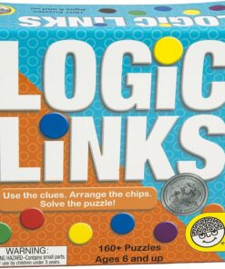 edukaciniai zaislai. Lavinamieji zaislai. Mindware . Kritinio mąstymo žaidimas „Logic Links”