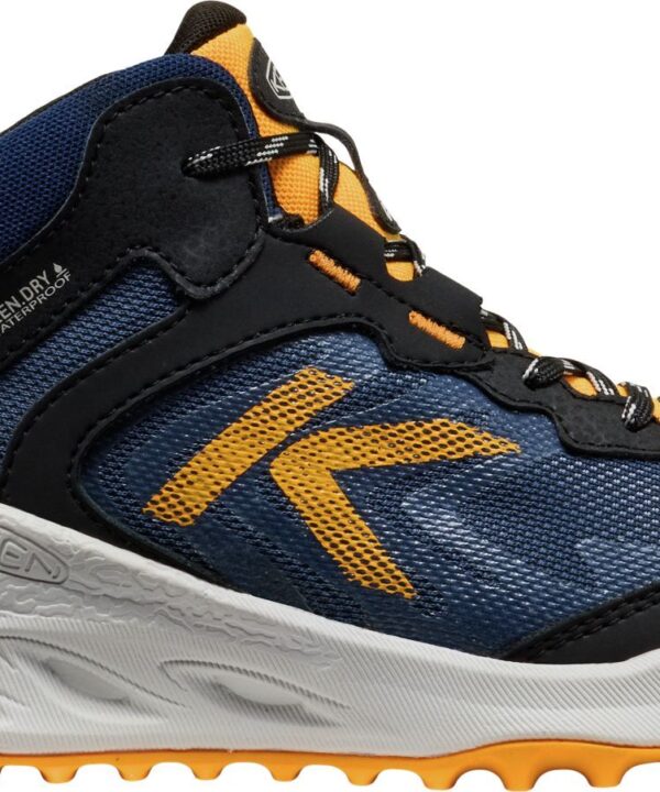 Alternative view of Keen Zionic Mid WP Kid's 1031137 Naval Academy/Bright Marigold vaikiški batai