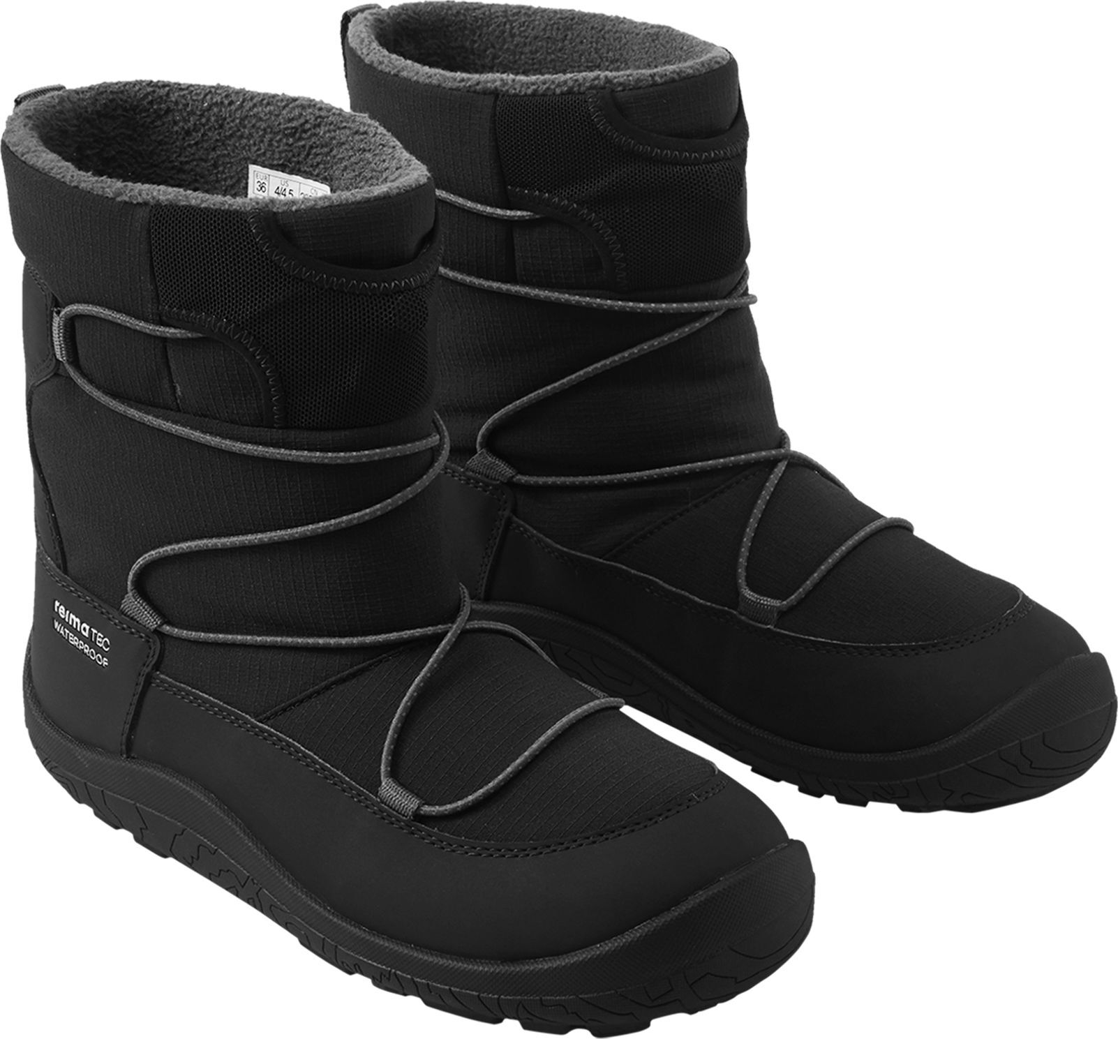 REIMA Ensilumi Junior 5400162A batai vaikams 6 Ankle boots REIMA Ensilumi Junior 5400162A Black