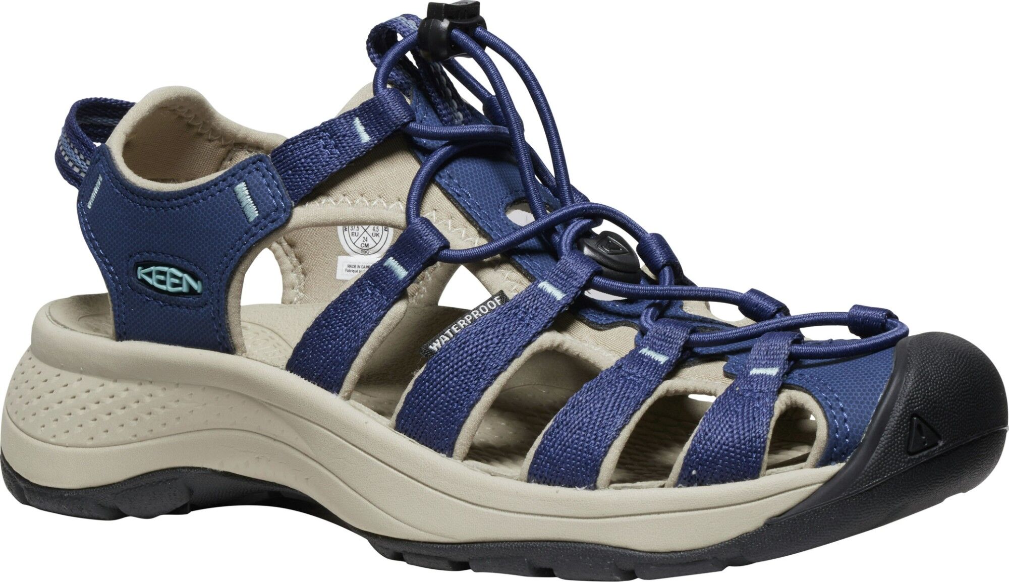 Keen ASTORIA WEST SANDAL WOMEN Naval Academy/Reef Waters moteriškos basutės 3 KeenASTORIA WEST SANDAL WOMEN