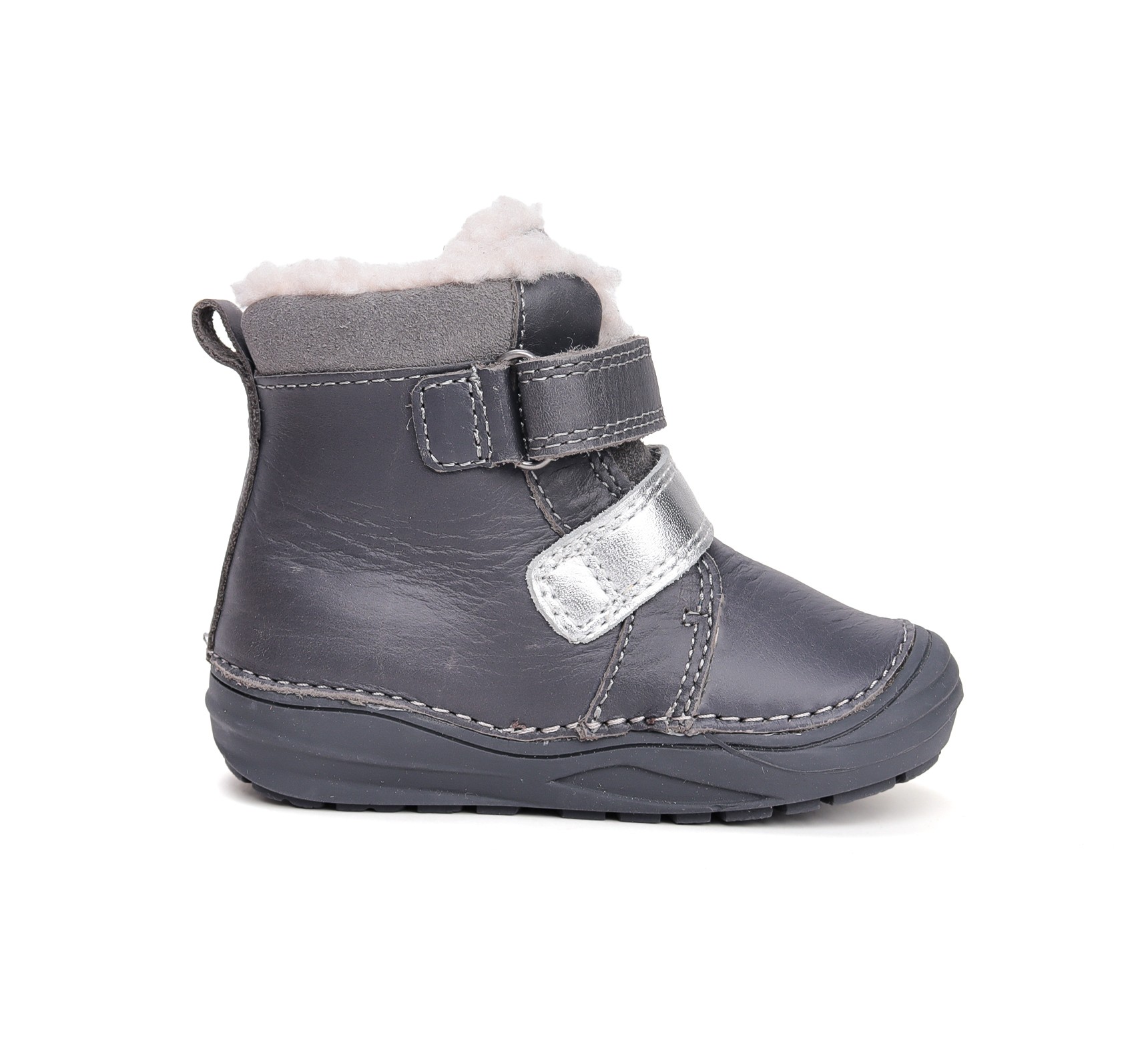 Batai su vilna 20-25 d. W071-52381BW. D.D.Step (Vengrija). Batai vaikams 5 batukai vaikams D.D.Step (Vengrija) Batai su vilna 20-25 d. W071-52381BW