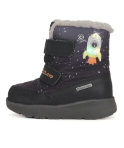 batukai vaikams D.D.Step (Vengrija)  LED sniego batai su vilna 22-27 d. P083-42624A