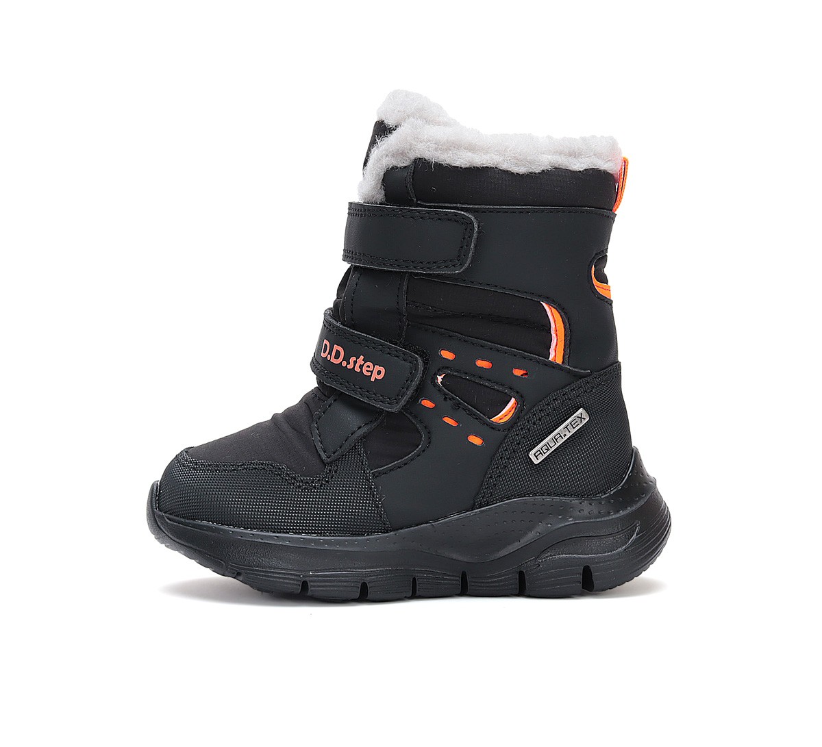Sniego batai su vilna 24-29 d. P092-42775A. D.D.Step (Vengrija). Batai vaikams 3 batukai vaikams D.D.Step (Vengrija) Sniego batai su vilna 24-29 d. P092-42775A