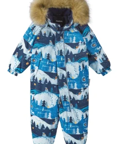 REIMA Lappi 5100129A kombinezonas vaikams - Navy 6983