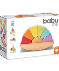 edukaciniai zaislai. Lavinamieji zaislai. Mindware . Mindware - „Babu“ besisupanti vaivorykštė