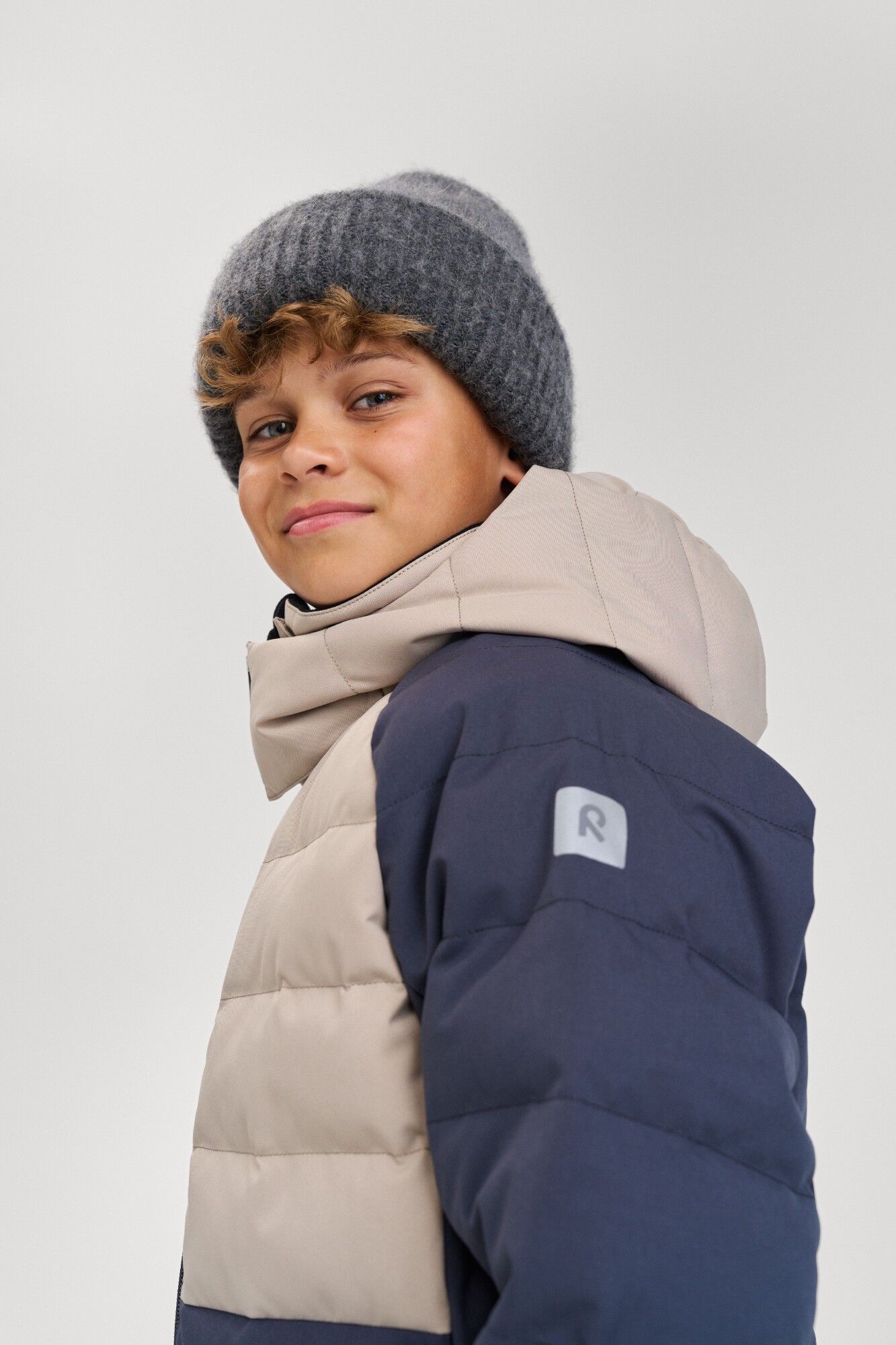 REIMA Huippu 5300320A kepurė vaikams 6 Hats REIMA Huippu 5300320A Melange grey