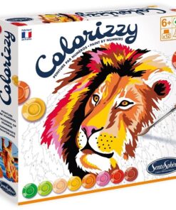 edukaciniai zaislai. Lavinamieji zaislai. SentoSphere . Kūrybinis spalvinimo rinkinys „Colorizzy Savana”