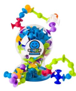 edukaciniai zaislai. Lavinamieji zaislai. FatBrainToys . Squigz Deluxe (44vnt) lipšniukai
