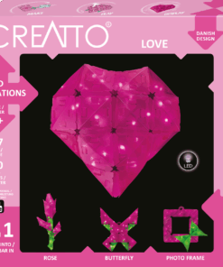 edukaciniai zaislai. Lavinamieji zaislai. KOSMOS . Creatto kūrybinis rinkinys ŠIRDELĖ