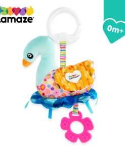 edukaciniai zaislai. Lavinamieji zaislai. Lamaze . Pakabinamas kelioninis kūdikio žaislas „Gulbė Sierra“