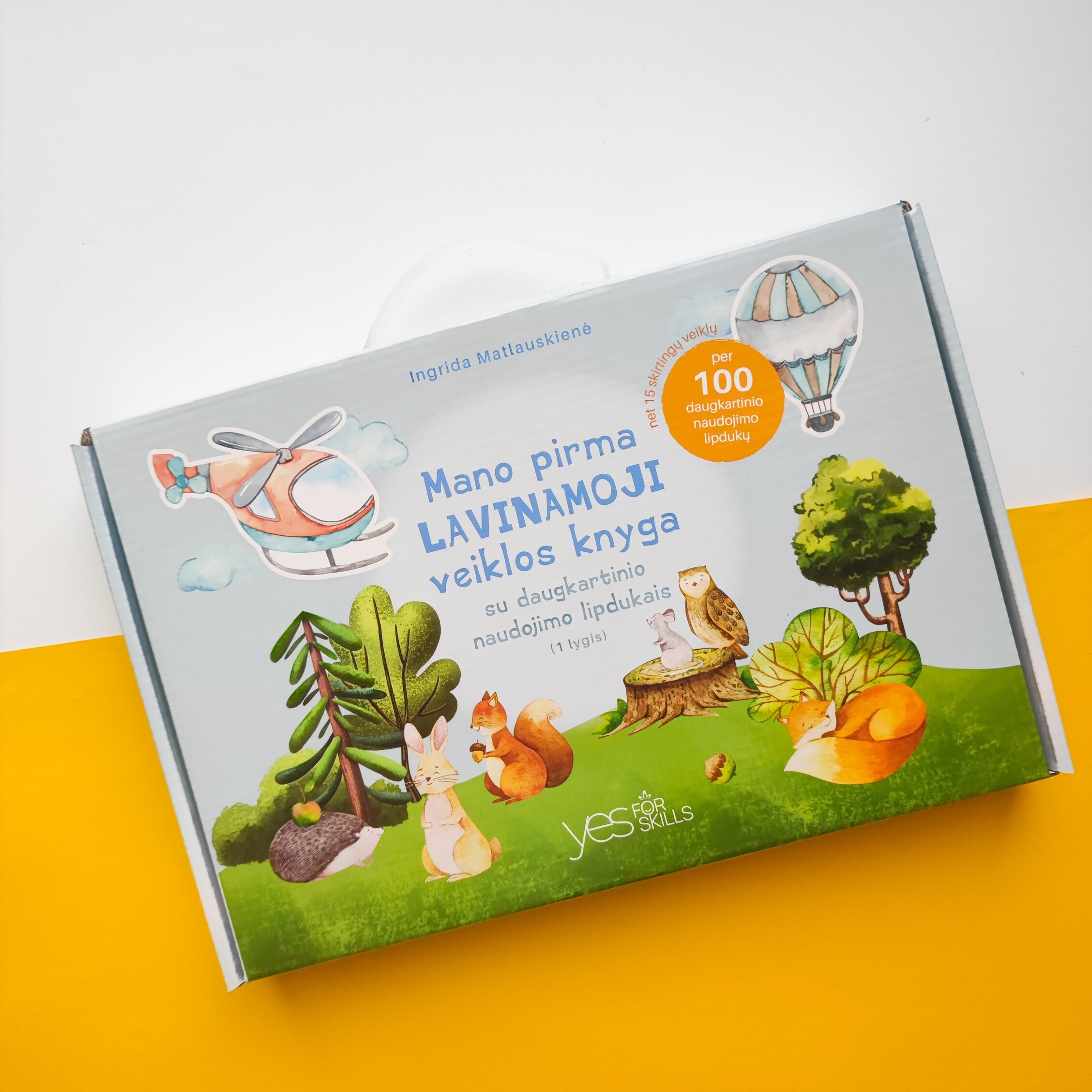 Mano pirma lavinamoji veiklos knyga su daugkartinio naudojimo lipdukais - PAŽEISTA PAKUOTĖ 8 Mano pirma lavinamoji veiklos knyga su daugkartinio naudojimo lipdukais - PAŽEISTA PAKUOTĖ - Image 6