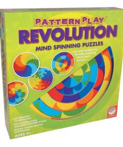 edukaciniai zaislai. Lavinamieji zaislai. Mindware . Mindware spalvų ir formų žaidimas-galvosūkis „Revolution“