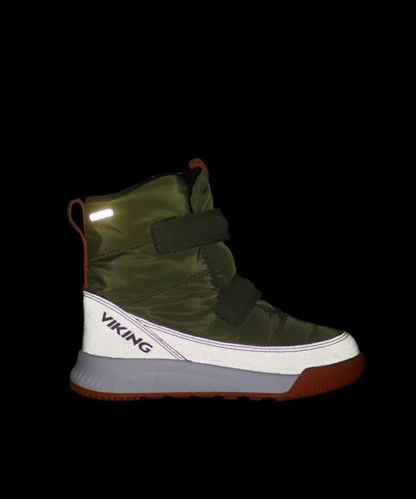 Alternative view of Viking žieminiai batai vaikams su GORE-TEX Aery Reflex Warm -  Olive/Red