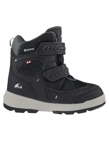 Viking Toasty II žieminai batai vaikams su GORETEX - Black/Charcoal