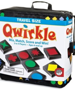 edukaciniai zaislai. Lavinamieji zaislai. Mindware . QWIRKLE kelioninis žaidimas