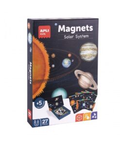 edukaciniai zaislai. Lavinamieji zaislai. Apli Kids . Apli Kids magnetinis žaidimas-dėlionė „Saulės sistema“