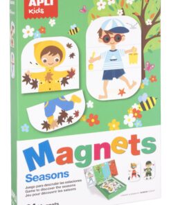 edukaciniai zaislai. Lavinamieji zaislai. Apli Kids . Apli Kids magnetinis žaidimas-dėlionė SEZONAI