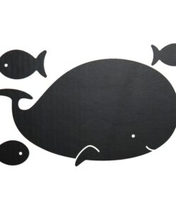 edukaciniai zaislai. Lavinamieji zaislai. Apli Kids . Juoda lipni kreidinė lenta Banginis